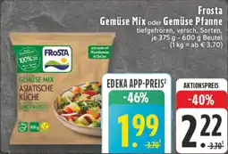Edeka DE Frosta Gemüse Mix oder Gemüse Pfanne aanbieding