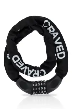 ANWB Craved Fietsslot City Cijferslot 100cm Zwart aanbieding