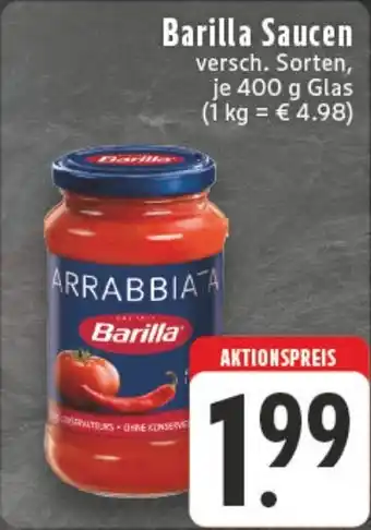 Edeka DE Barilla Saucen aanbieding