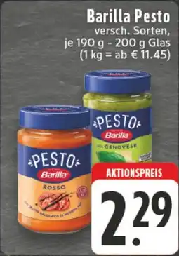 Edeka DE Barilla Pesto aanbieding