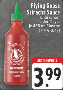 Edeka DE Flying Goose Sriracha Sauce aanbieding