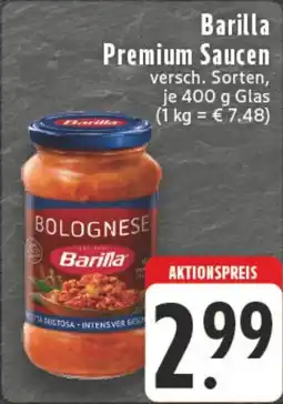 Edeka DE Barilla Premium Saucen aanbieding