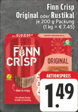 Edeka DE Finn Crisp Original oder Rustikal aanbieding