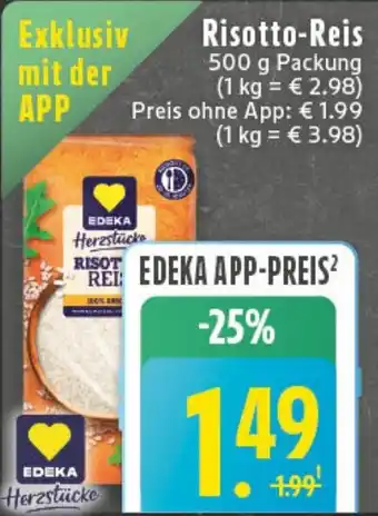 Edeka DE Risotto-Reis aanbieding