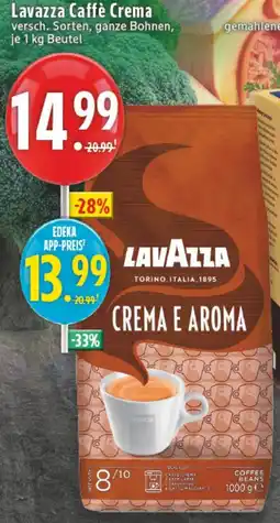Edeka DE Lavazza Caffè Crema aanbieding