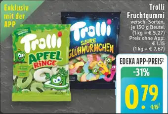 Edeka DE Trolli Fruchtgummi aanbieding