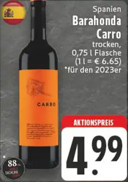 Edeka DE Spanien Barahonda Carro aanbieding