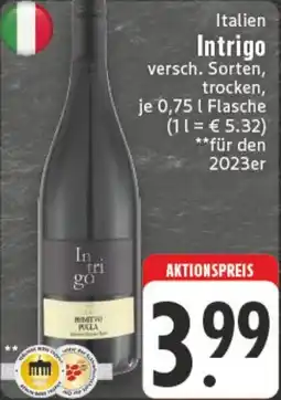 Edeka DE Italien Intrigo aanbieding