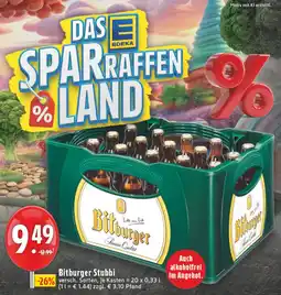 Edeka DE Bitburger Stubbi aanbieding