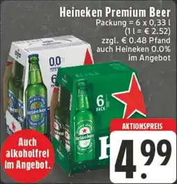 Edeka DE Heineken Premium Beer aanbieding