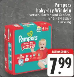 Edeka DE Pampers baby-dry Windeln aanbieding