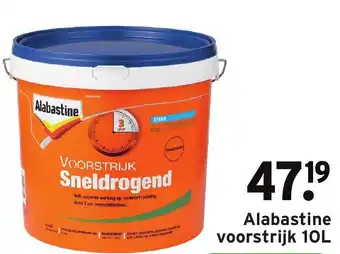 GAMMA Alabastine voorstrijk 10L aanbieding