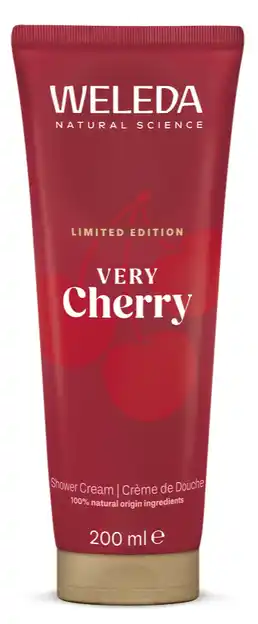 De Online Drogist Weleda Very Cherry Shower Cream aanbieding