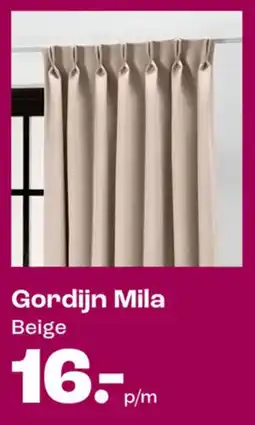 Kwantum Gordijn Mila aanbieding