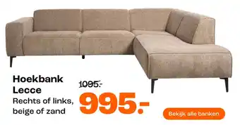 Kwantum Hoekbank Lecce aanbieding