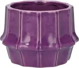 Intratuin Duif bloempot Mellow paars D 12 H 8,5 cm aanbieding