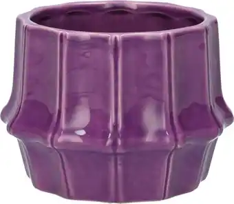 Intratuin Duif bloempot Mellow paars D 12 H 8,5 cm aanbieding