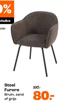 Kwantum Stoel Furore aanbieding