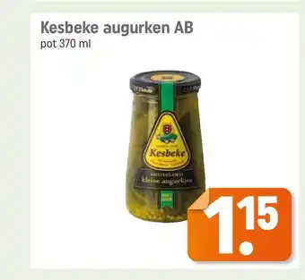 Lekker Makkelijk Kesbeke augurken ab 370 ml aanbieding