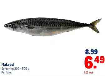 Makro Makreel aanbieding