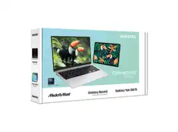 MediaMarkt Samsung Galaxy Book5 Np750xhd-kb4nl + Tab S10 Fe - 15.6 Inch Core Ultra 5 225u 16 Gb 512 Iris Grap aanbieding