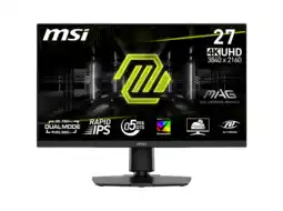 MediaMarkt MSI Mag 272urdf E16 - 27 Inch Ultra Hd 4k Ips (in-plane Switching) aanbieding