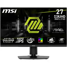 MediaMarkt MSI Mag 272urdf E16 - 27 Inch Ultra Hd 4k Ips (in-plane Switching) aanbieding
