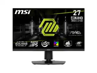 MediaMarkt MSI Mag 272urdf E16 - 27 Inch Ultra Hd 4k Ips (in-plane Switching) aanbieding
