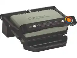 MediaMarkt Tefal Gc71el Optigrill Eco Design Contactgrill Lichen & Zwart aanbieding