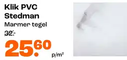 Kwantum Klik PVC Stedman aanbieding
