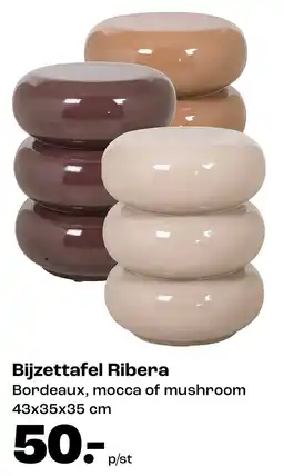 Kwantum Bijzettafel Ribera aanbieding