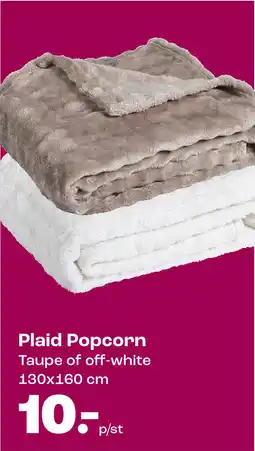 Kwantum Plaid Popcorn aanbieding