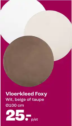 Kwantum Vloerkleed Foxy aanbieding