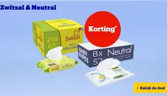 Bol.com Zwitsal & Neutral aanbieding