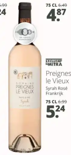 Mitra Preignes le Vieux aanbieding