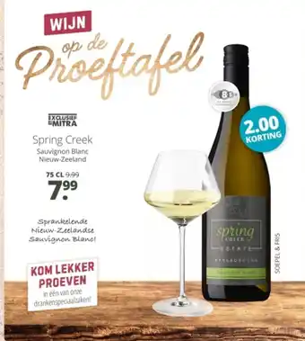 Mitra Spring Creek aanbieding