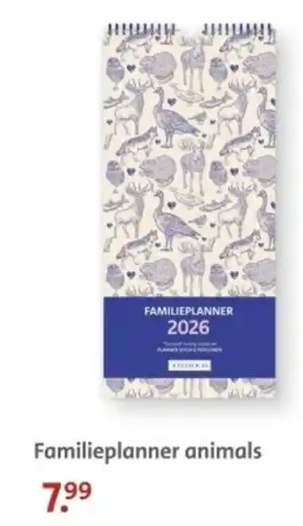 Bruna Familieplanner animals aanbieding