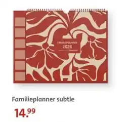 Bruna Familieplanner subtle aanbieding