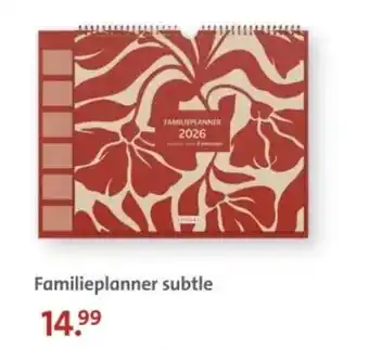 Bruna Familieplanner subtle aanbieding