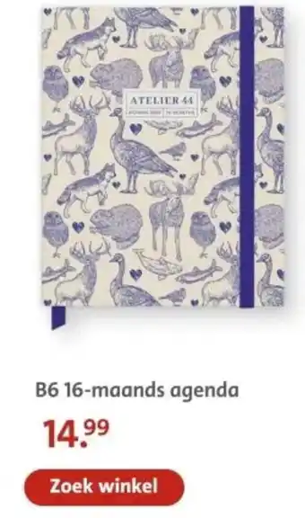 Bruna B6 16-maands agenda aanbieding
