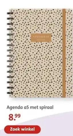 Bruna Agenda a5 met spiraal aanbieding