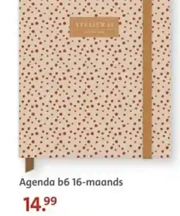 Bruna Agenda b6 16-maands aanbieding