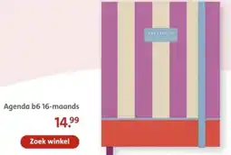 Bruna Agenda b6 16-maands aanbieding