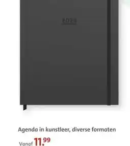 Bruna Agenda in kunstleer, diverse formaten aanbieding