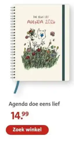 Bruna Agenda doe eens lief aanbieding