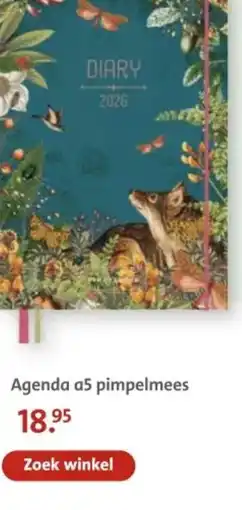 Bruna Agenda a5 pimpelmees aanbieding