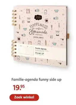 Bruna Familie-agenda funny side up aanbieding