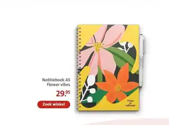 Bruna Notitieboek A5 Flower vibes aanbieding