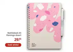 Bruna Notitieboek A5 Flamingo desert aanbieding