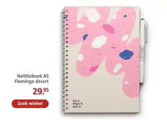 Bruna Notitieboek A5 Flamingo desert aanbieding